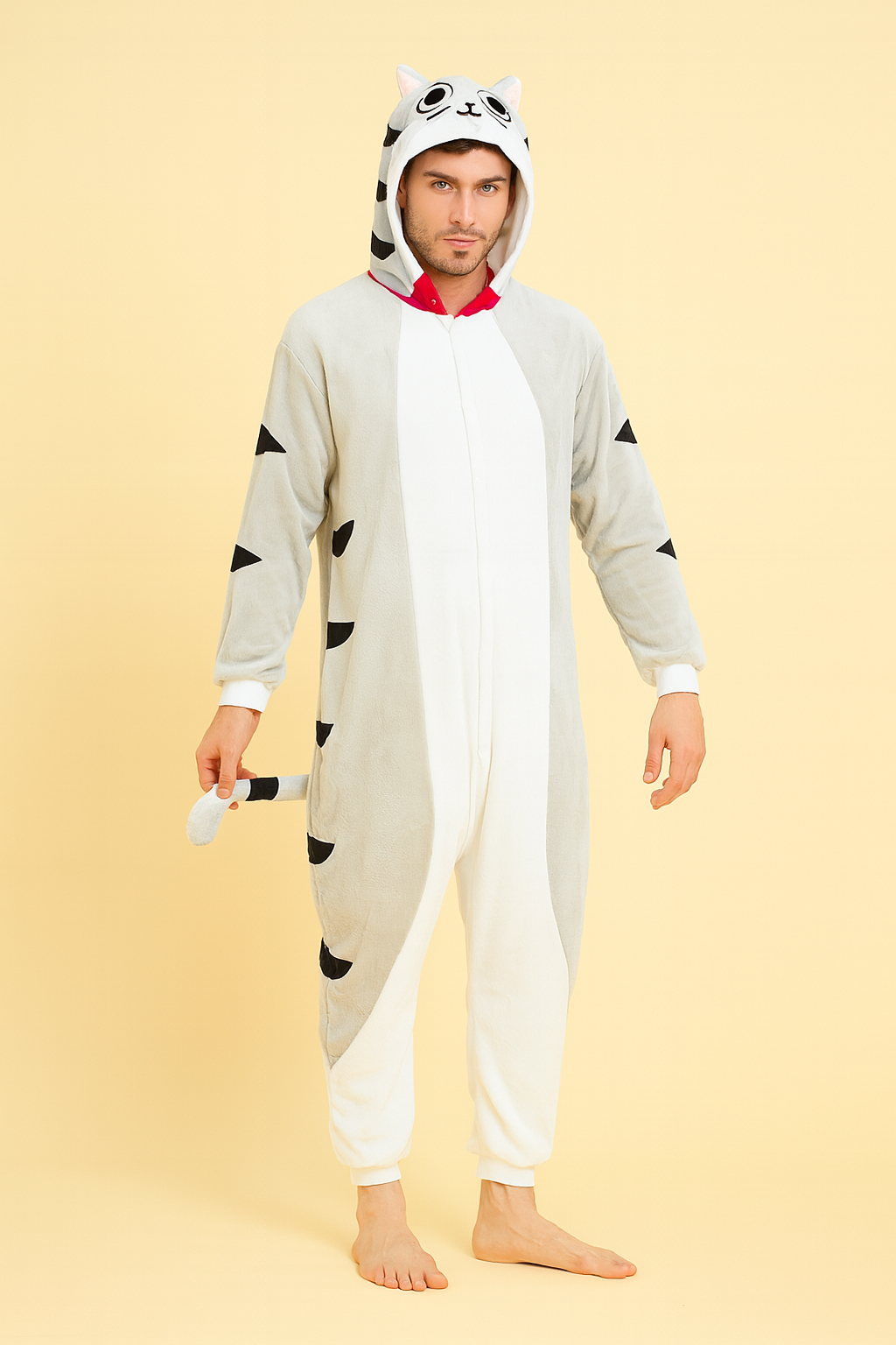 CUTE TABBY CAT ONESIE! ๐ฑ๐ซ