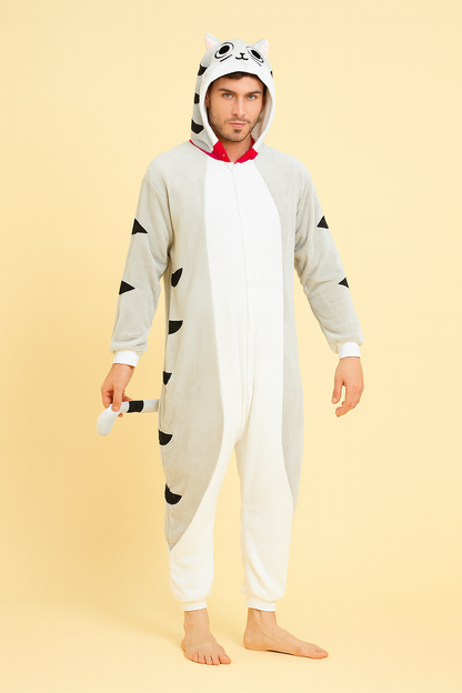 CUTE TABBY CAT ONESIE! 🐱💫